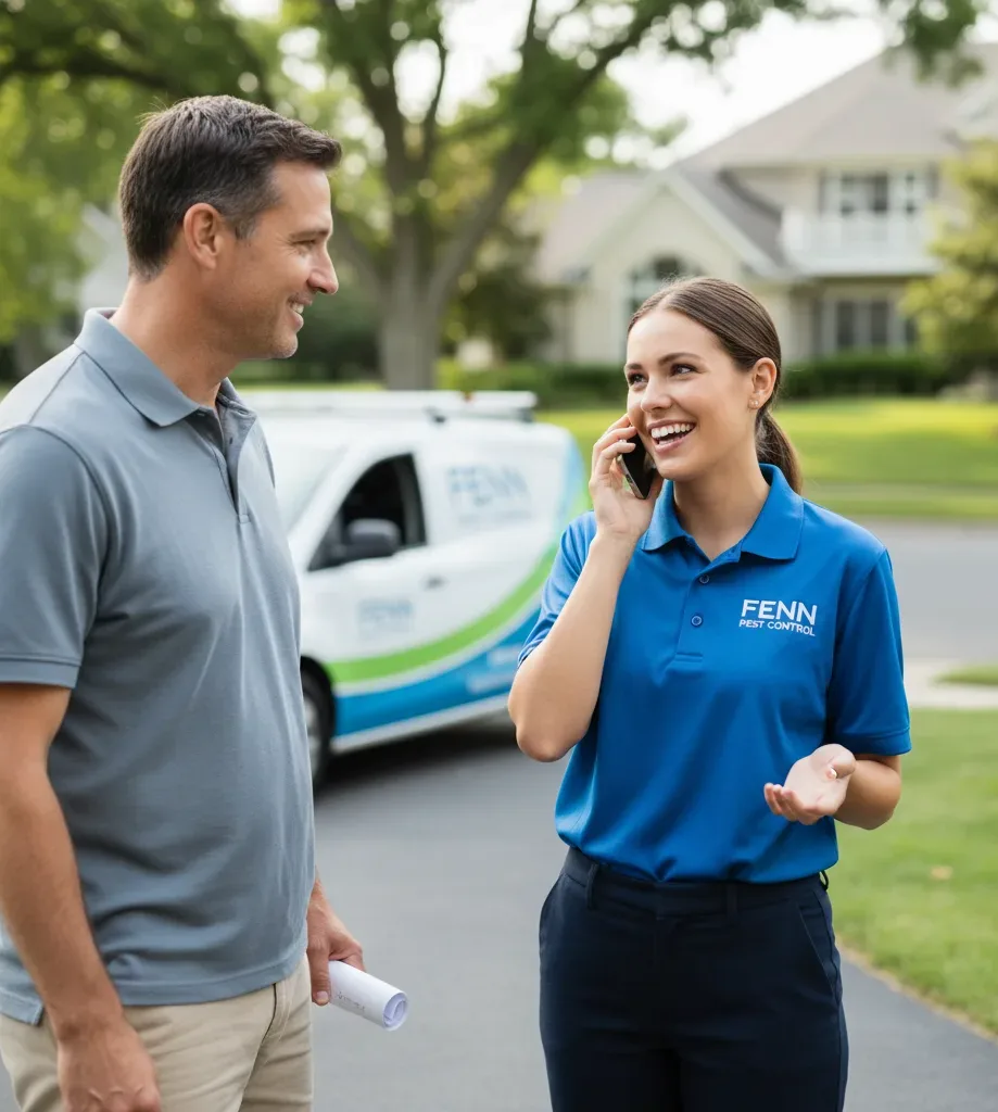Fenn Pest Control customer support in Lily